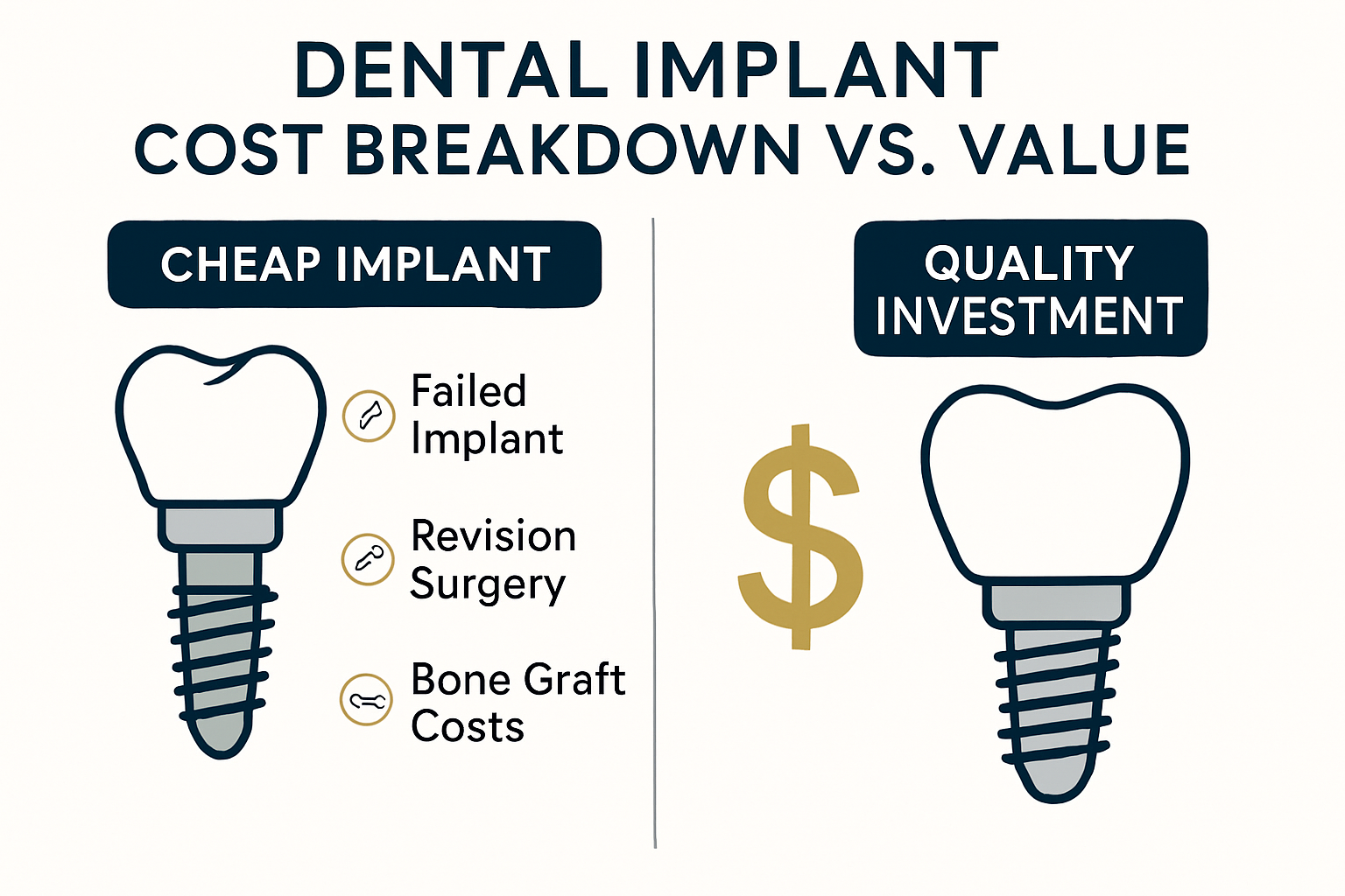 Why the Cheapest Dental Implant Quote Is Almost Never the Best Deal